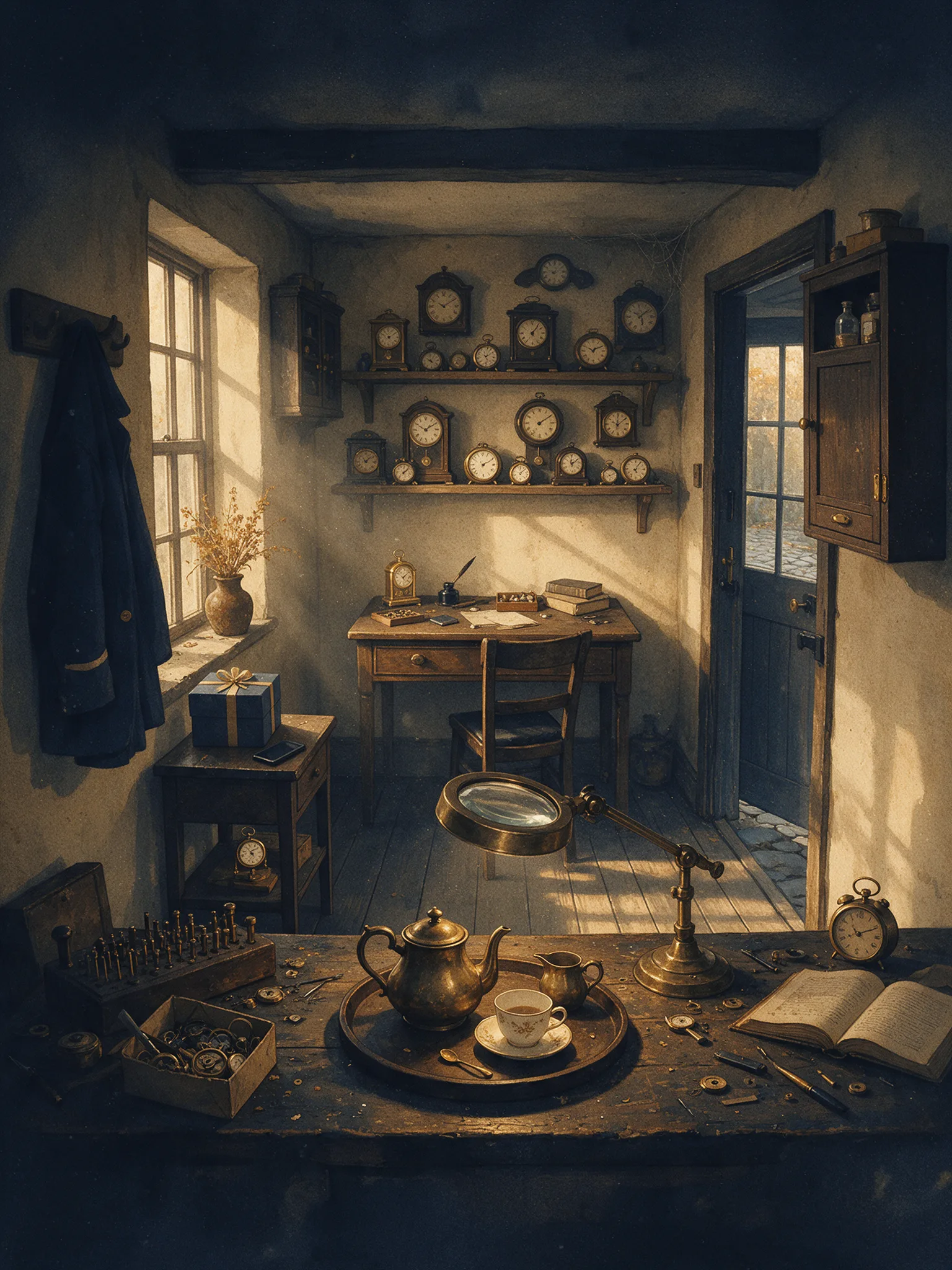 Tea Time at the Clockmaker's